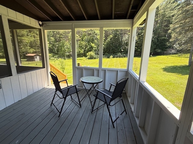 Rear Porch - 178 New Lenox Rd