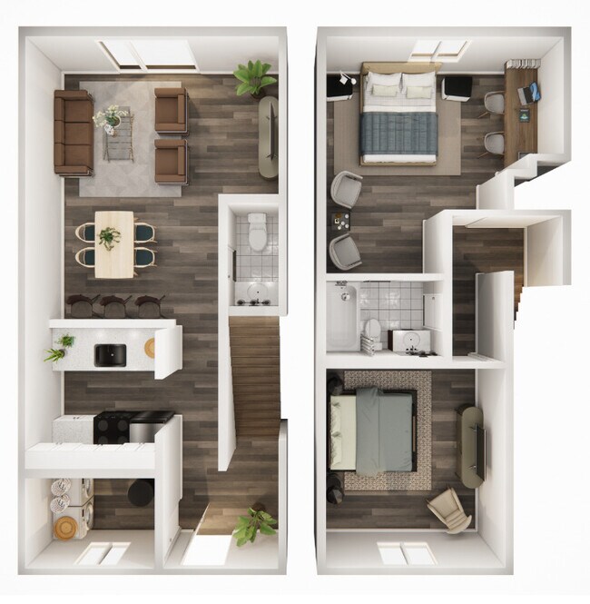 Floorplan - Royal Dutch Townhomes