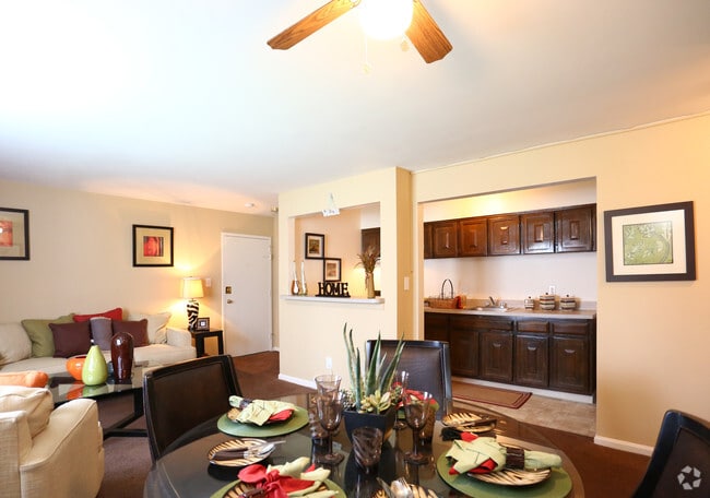 1 bedroom Model - Melrose Place Apartments