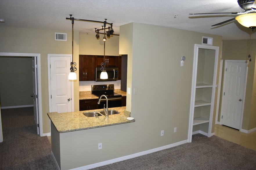 Living Room - Kitchen - 1810 E Palm Ave