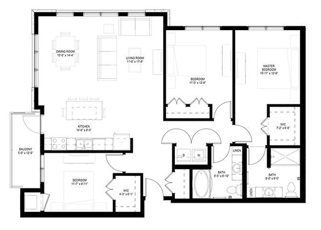 Floorplan - Grand Central Flats