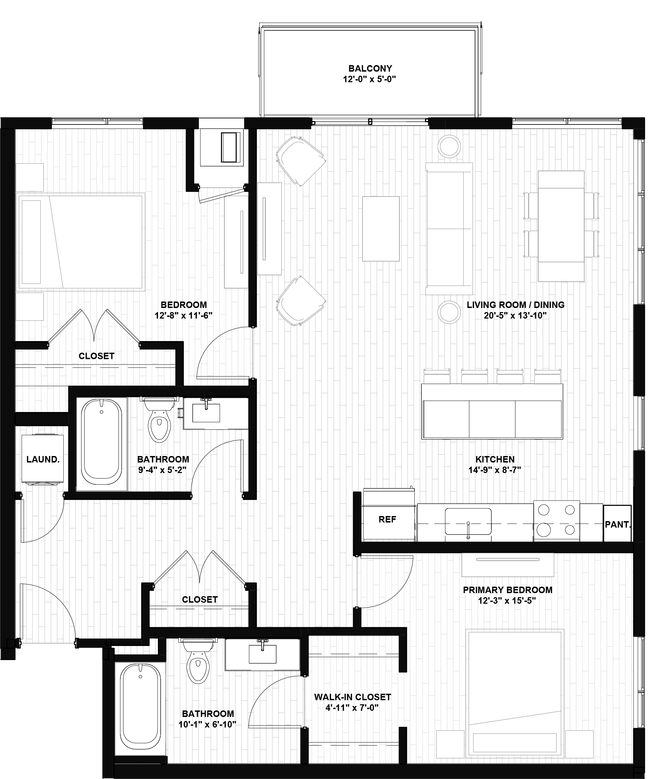 Floorplan - The Brook