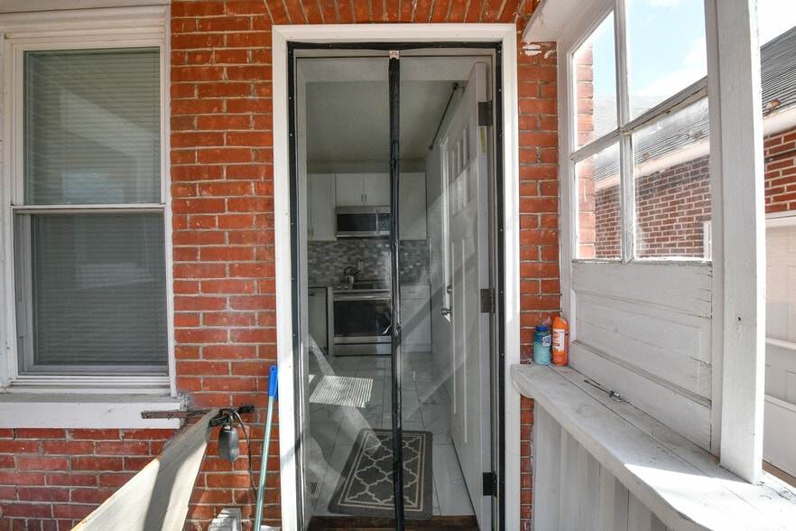 back porch - 102 W 30th St