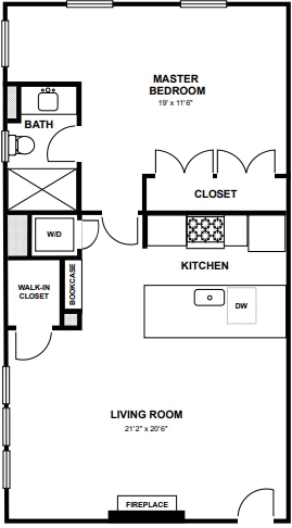 Floorplan - Rosedale Townhomes