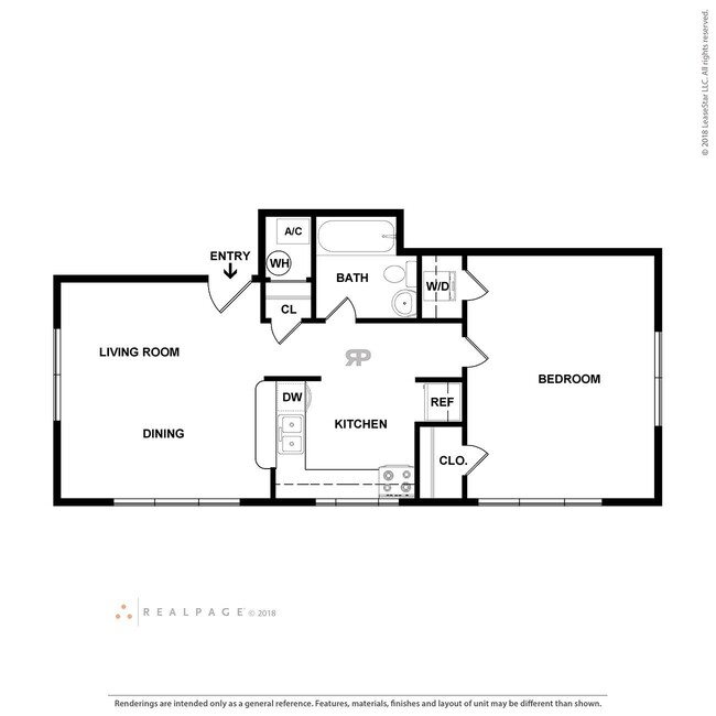 Floorplan - Roanoke Court Apartments