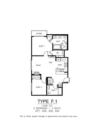 Building Photo - Unit Type: F1 | 2 Bedroom | 2 Bathroom