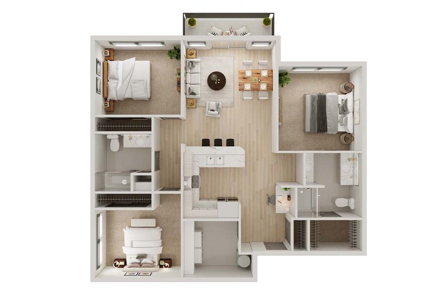 1134 sq. ft. - Arendal