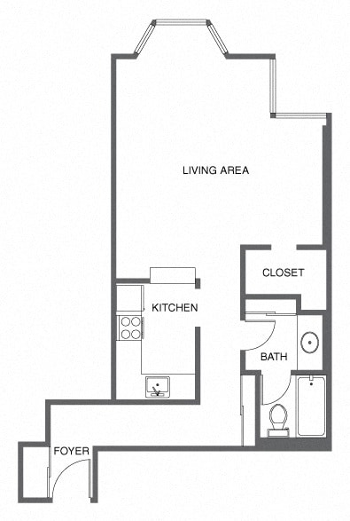 Floorplan - Trinity Towers Apartments