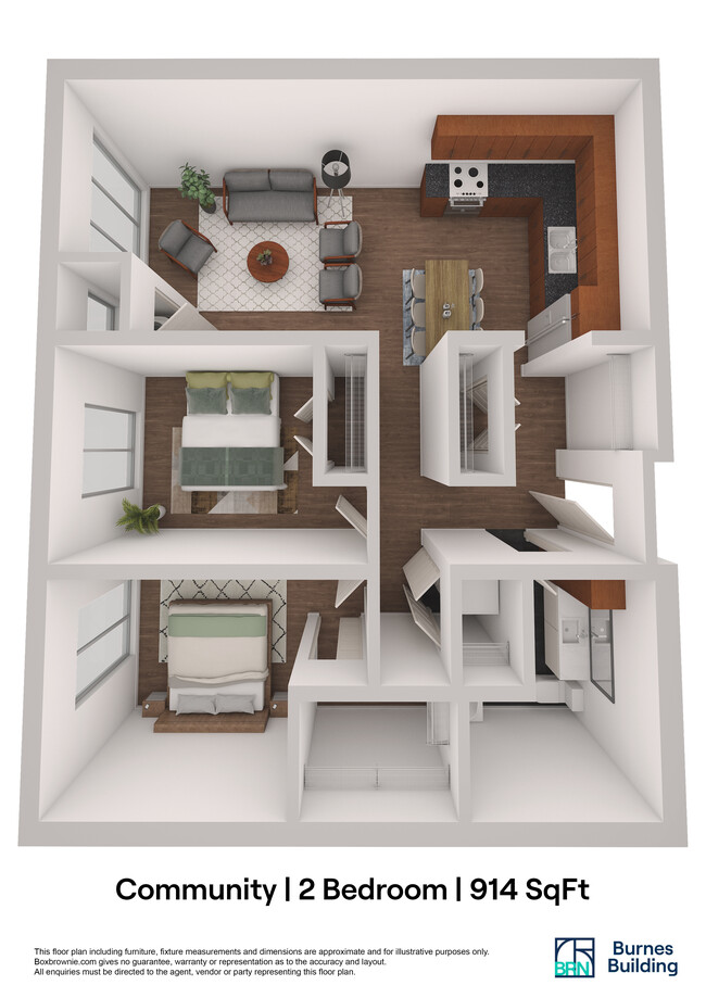 Floorplan - The Burnes Building