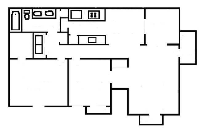 Floorplan - Barrington Apartments