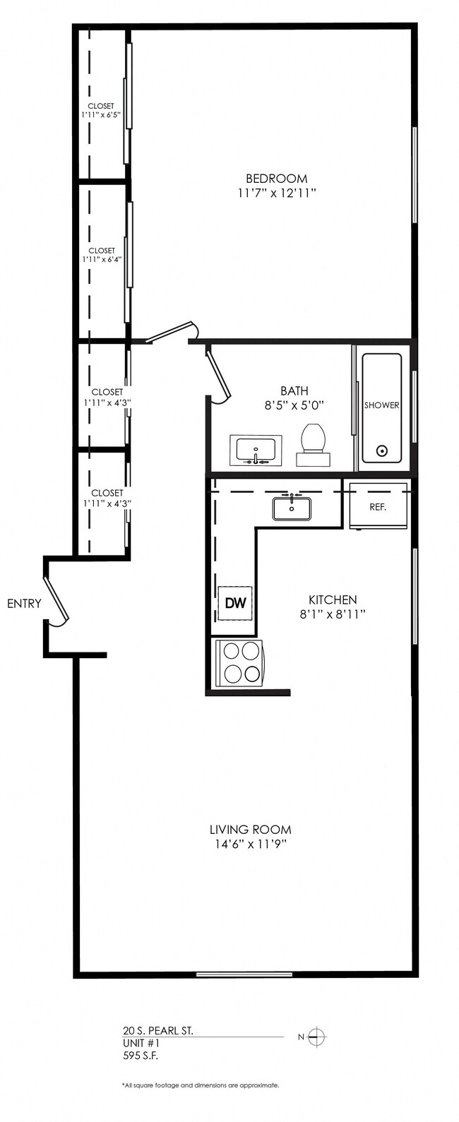 Floorplan - 20 S. Pearl Street