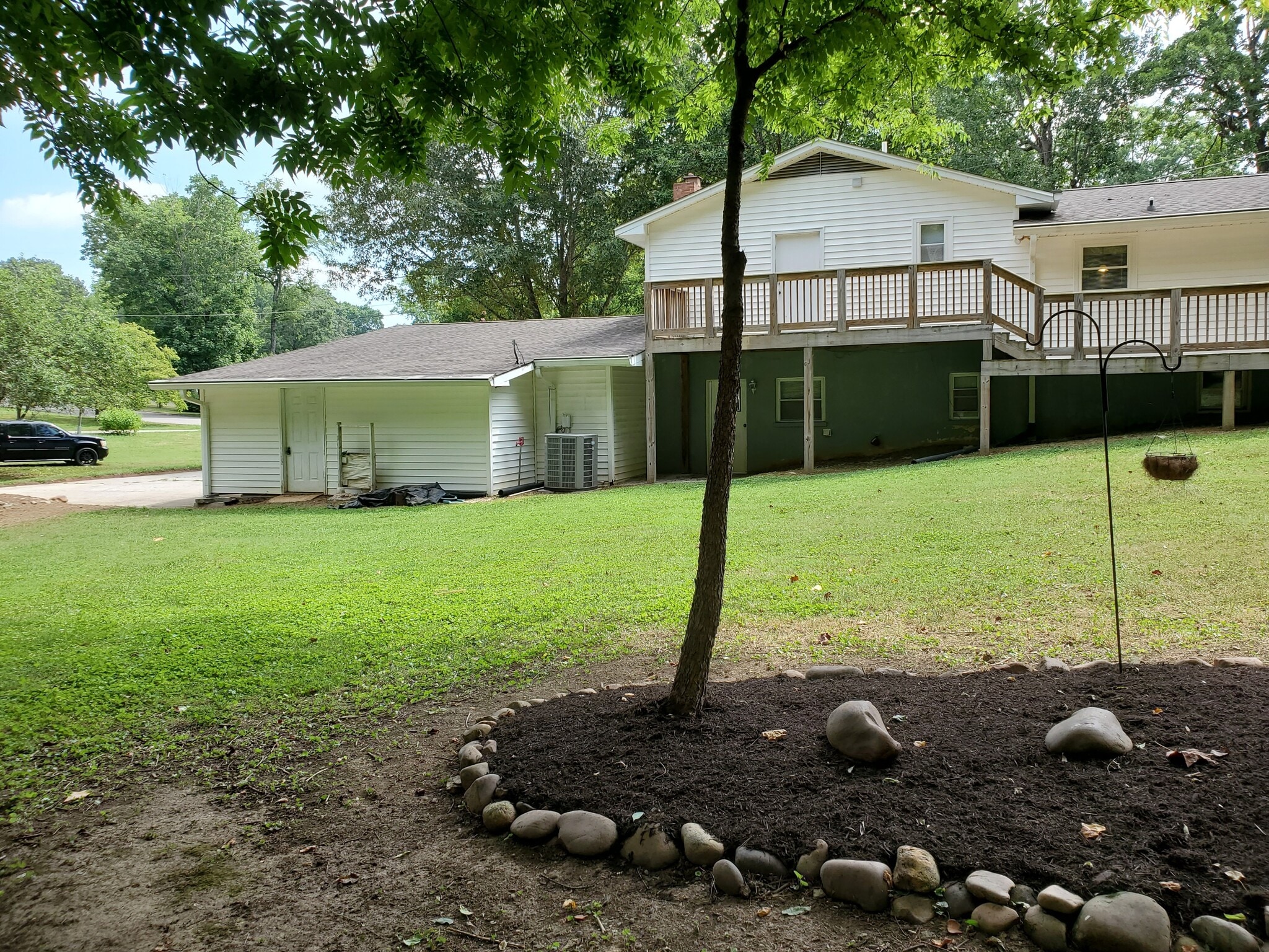 Back Yard and Deck - 4521 Mellowood Cir