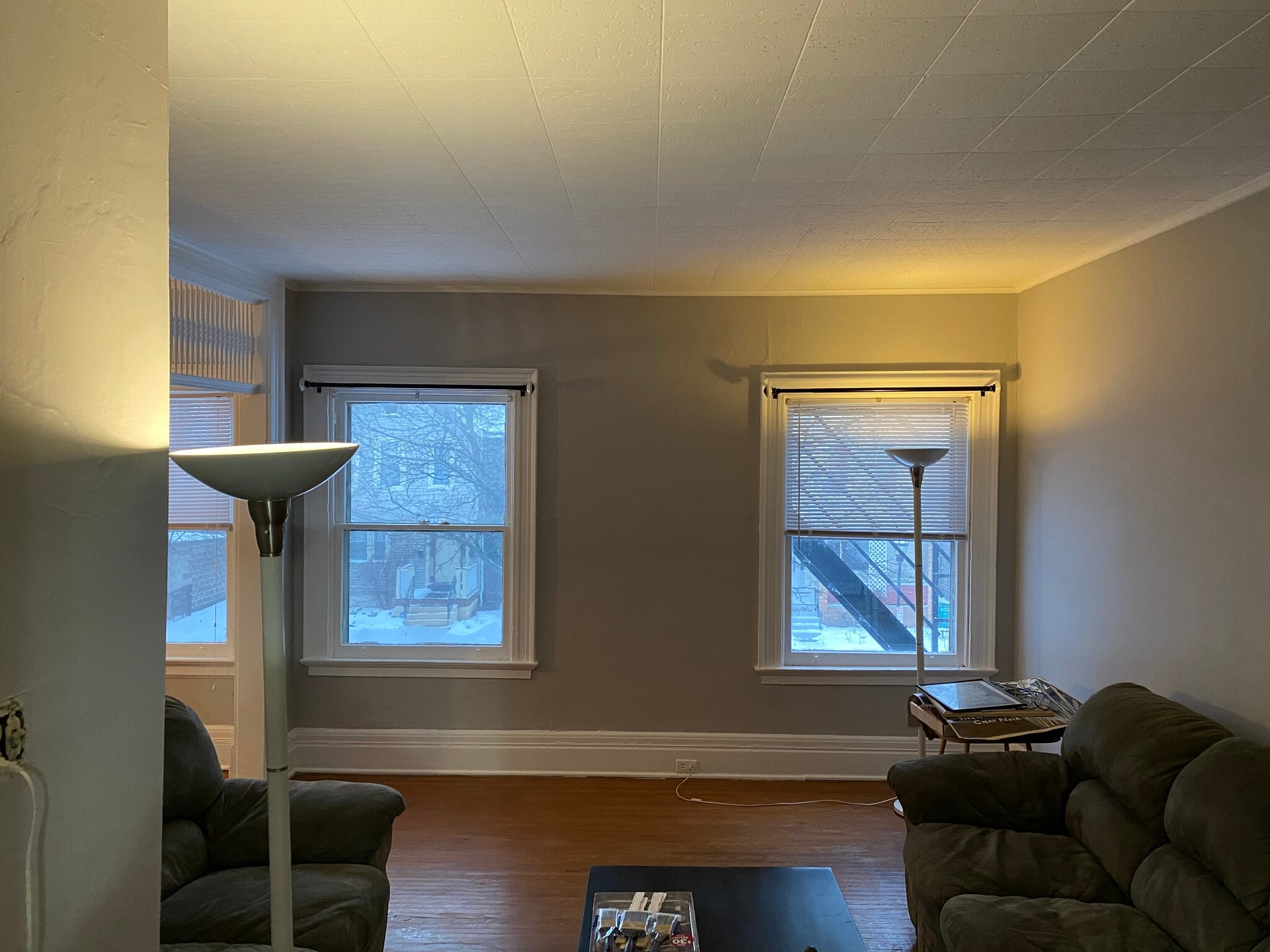 front windows - 116 Plymouth Ave