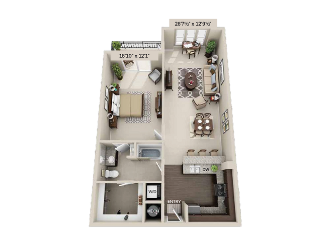 Floorplan - AVA South End