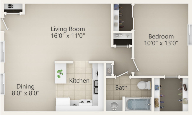 Floorplan - Oaks View at 2300