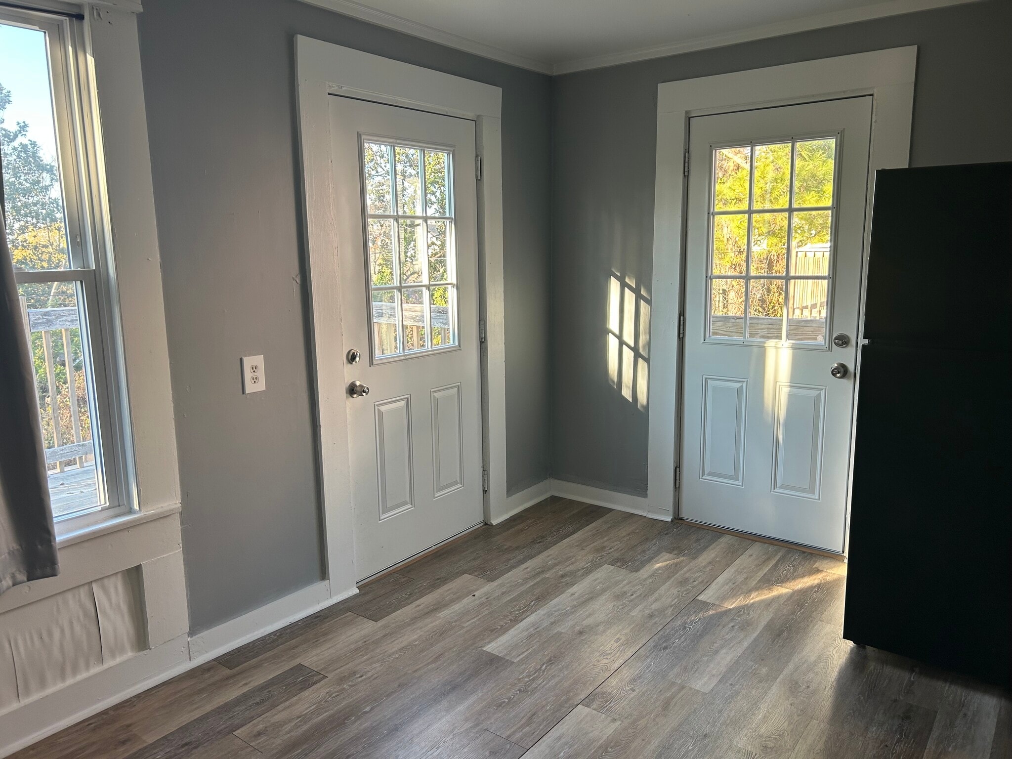 Back door of kitchen - 2214 Oak St