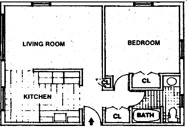 1BR/1BA - Portland Manor