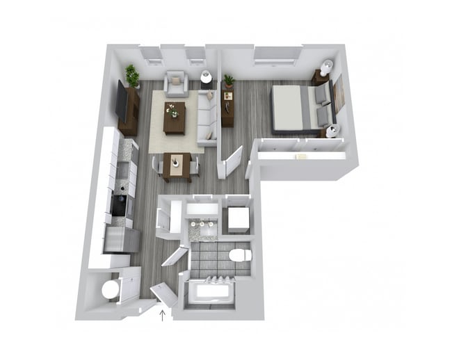 Floorplan - The Residences at Forest Glen