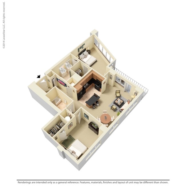 Floorplan - 2001 Clarendon Blvd