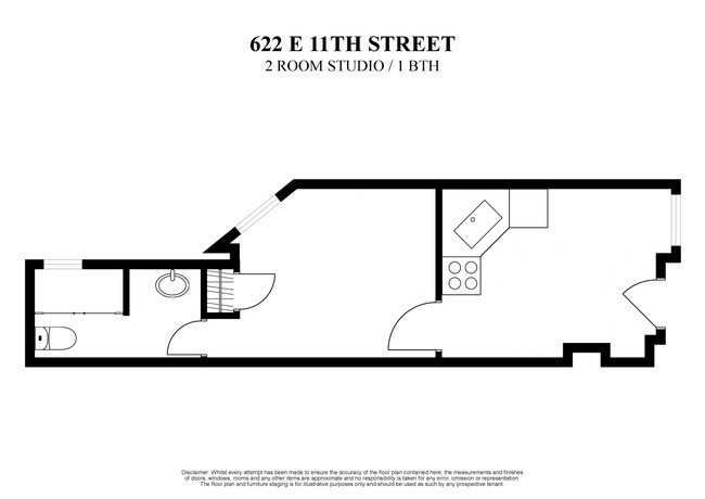 Floorplan - 622 East 11th Street