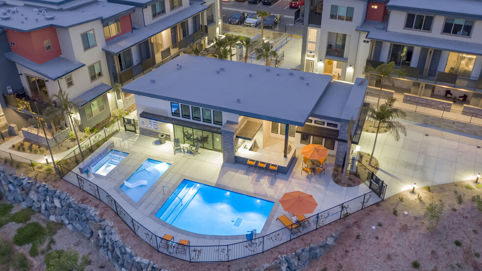 Aerial View of Pool - Vintage at SLO