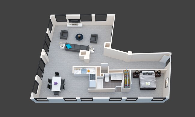 Floorplan - San Fernando Building Lofts