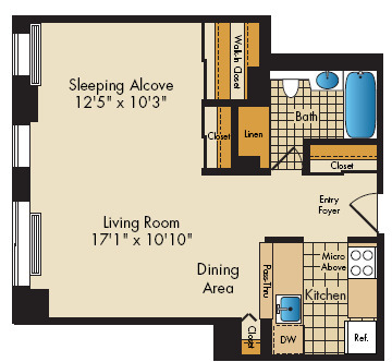 Floorplan - The Sagamore