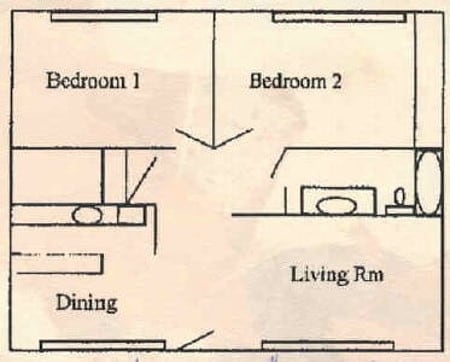 2BR/1BA - Sierra Meadows II