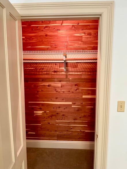 Lower floor cedar closet - 113 Penny Ln