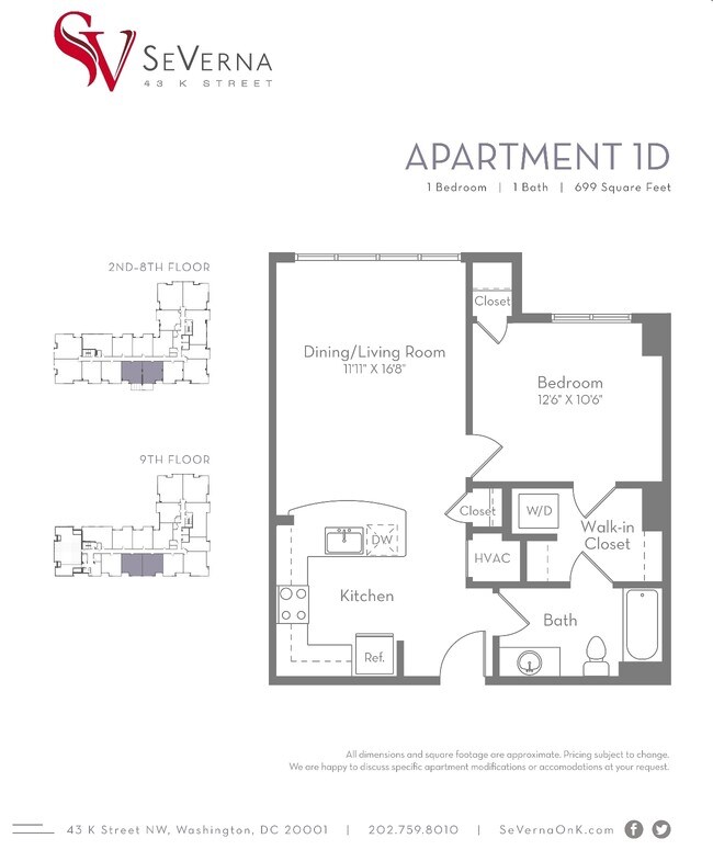 The Severna on K 43 K St NW Washington DC 20001 Apartment Finder