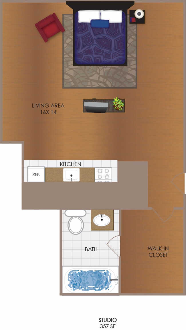 Floorplan - Indy Flats