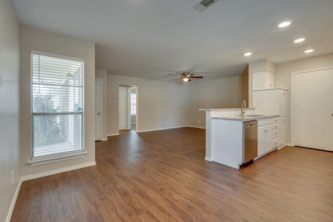 view of living area from dining room - 1233 Cordell St