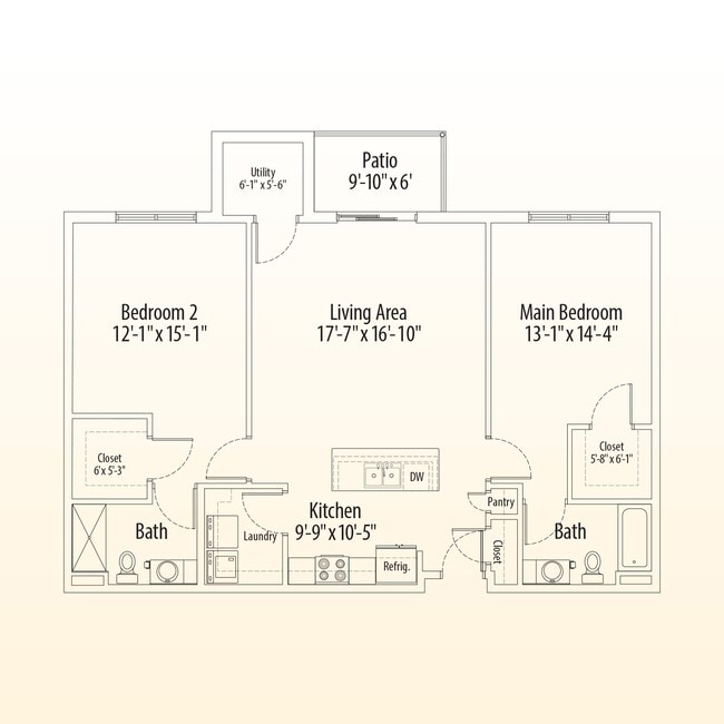 Floorplan - The View at High Pointe