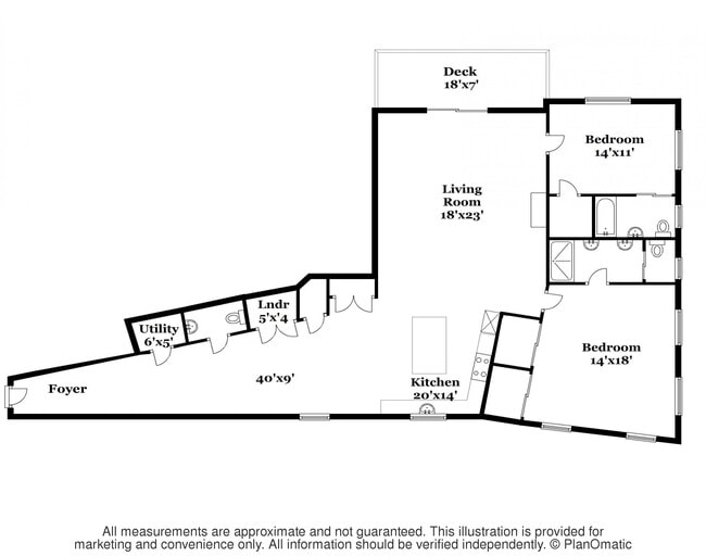 Floorplan - In Town Location with Water Views!!