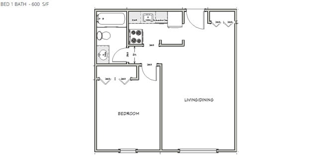 Floorplan - Monet I