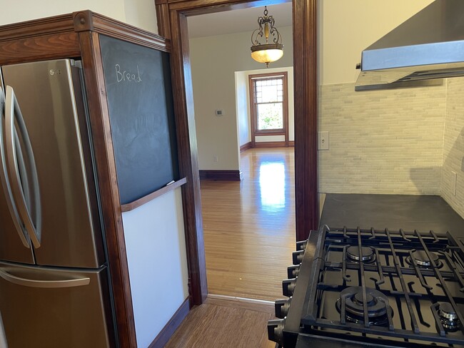 View of Dining Room & Living Room - 596 Niagara St