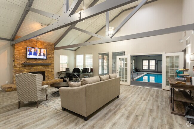 Community Center with Indoor Pool - The Canyon Apartments