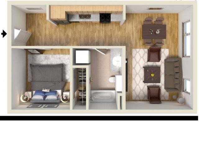 Floorplan - Central Eastside Lofts