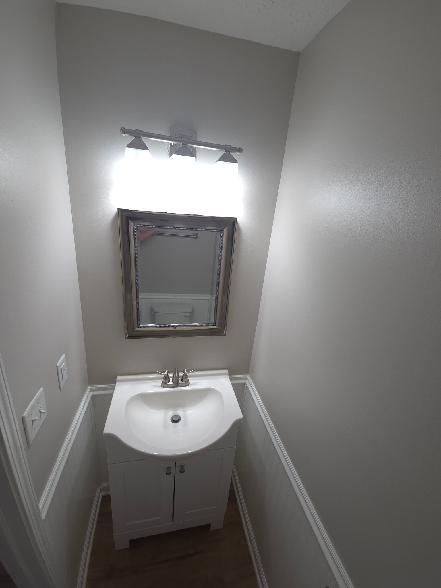first floor half bath - 366 E Mithoff St