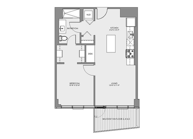Floorplan - Centrum Wicker Park