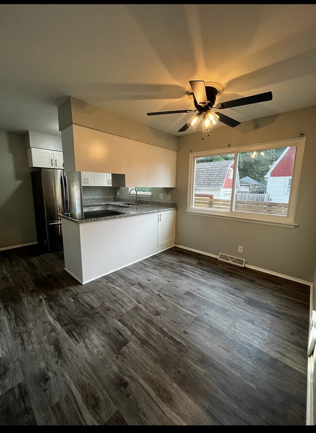 Kitchen and dining room - 6619 Hillside Ln