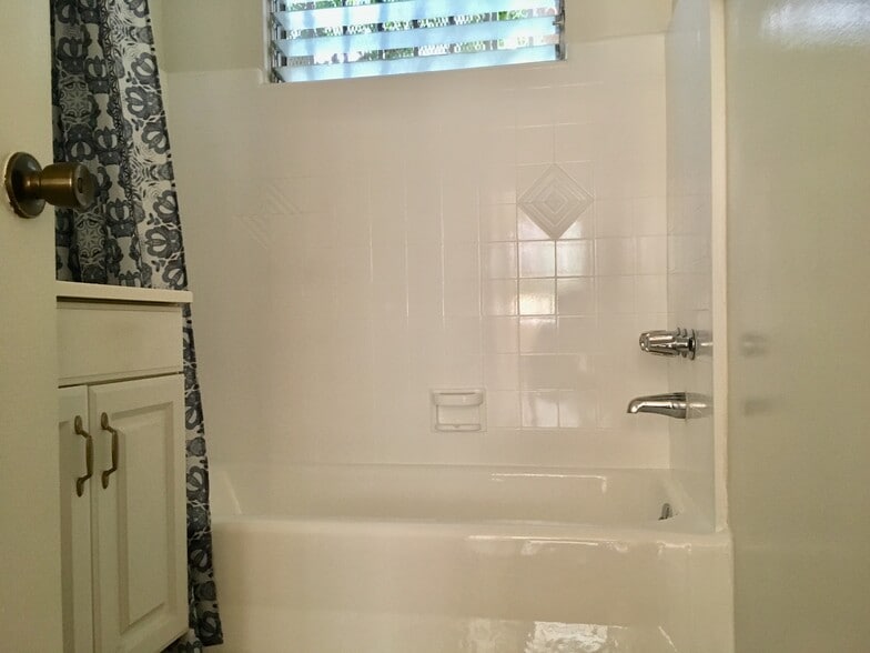 repainted and refinished bathroom - 1318 N Martel Ave