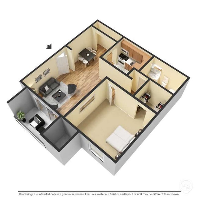 Floorplan - Mission Hill Apartments
