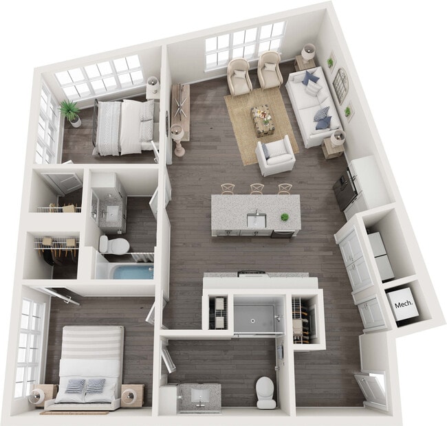 Floorplan - Venture at Long Shoals