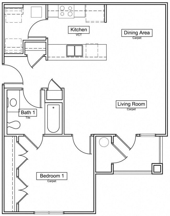Floorplan - Nova North Apartments