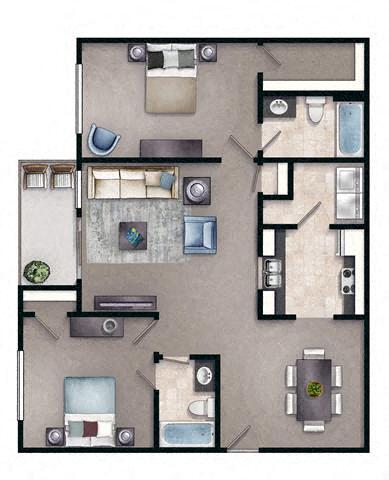 Floorplan - Ballantyne Commons of Stockbridge