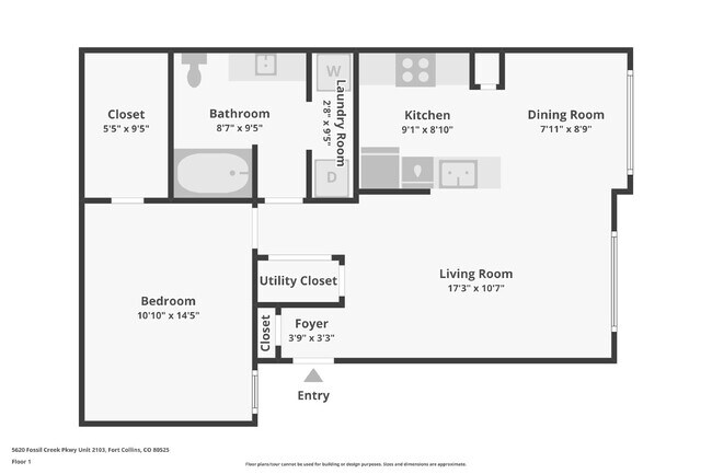 Building Photo - Gorgeous third floor - 1bd/1ba condo