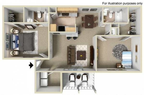 Floorplan - Donaldson Villas