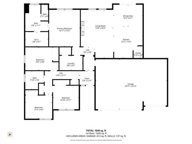 Building Photo - Single level 4bd/2ba/3 car garage Home in North Meridian