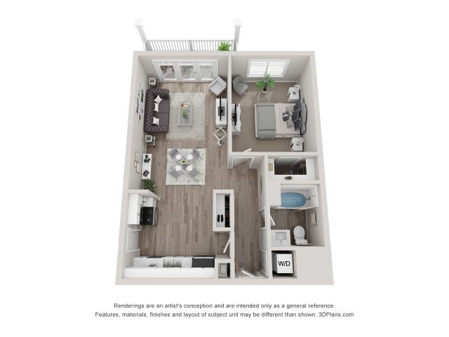 Floorplan - Valley Lo Towers II Apartments